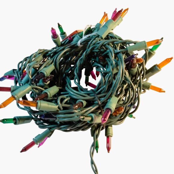 22 Ft  Multicolor Mini String Lights Plug Indoor Outdoor Patio Beach Christmas - Picture 1 of 9